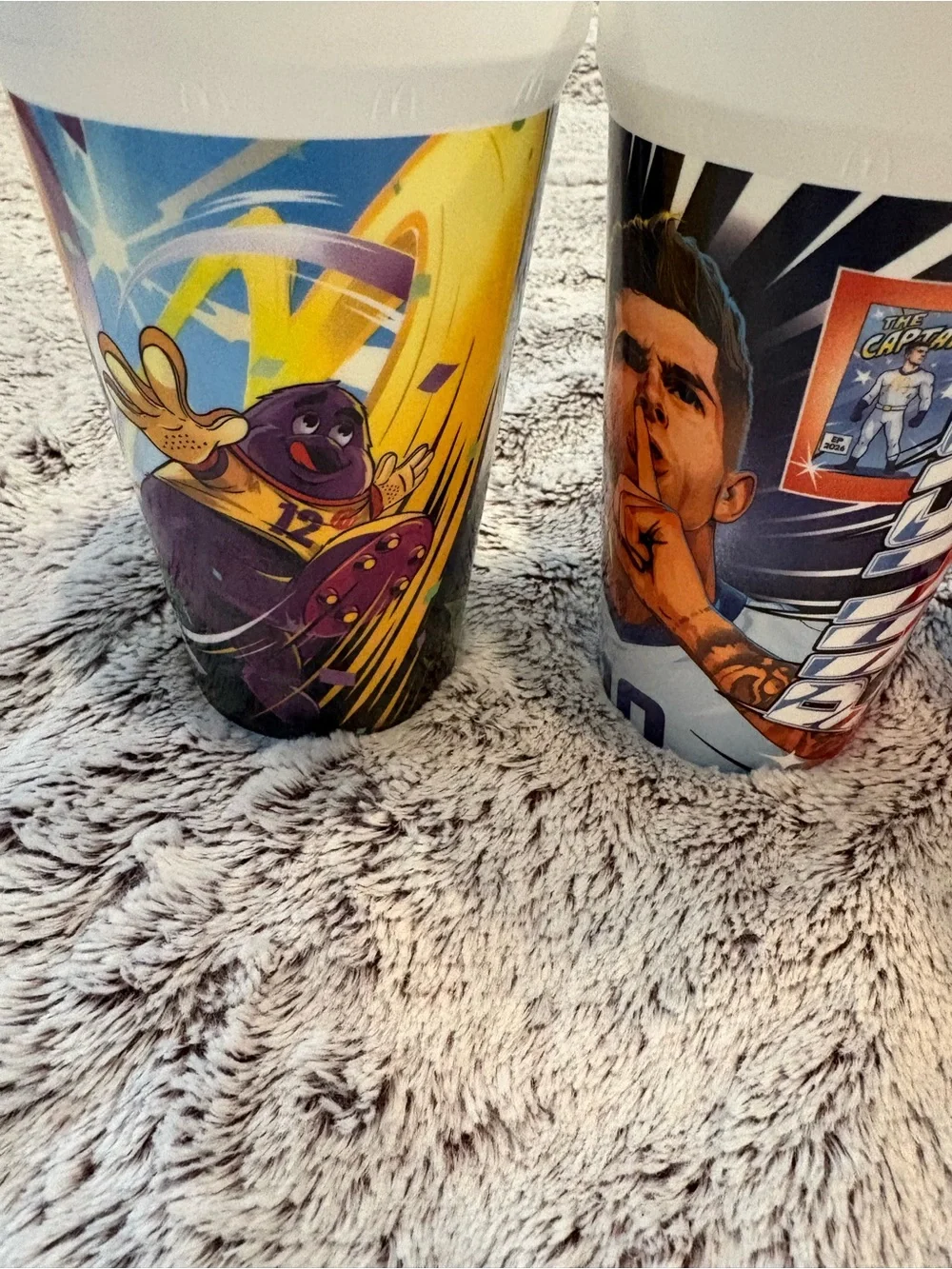 McDonald’s World Cup FIFA 2026 Collectible Cups - lot of 6 with Lamine Yamal
